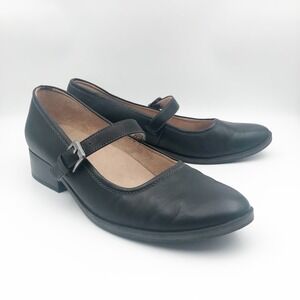 Soul Naturalizer Shoes Womens 9.5 Ramona Black Mary Jane Pumps Low Block Heel